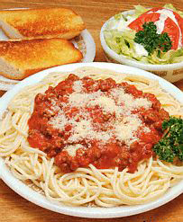 Our Spaghetti with Marinara