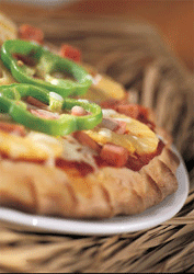 Our Round Hawaiian Pie