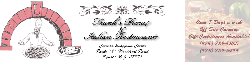 Franks Pizza & Italian Restaurant Sparta