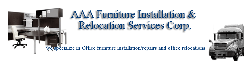 AAA Furniture Installation<br> & Relocation Services Corp.